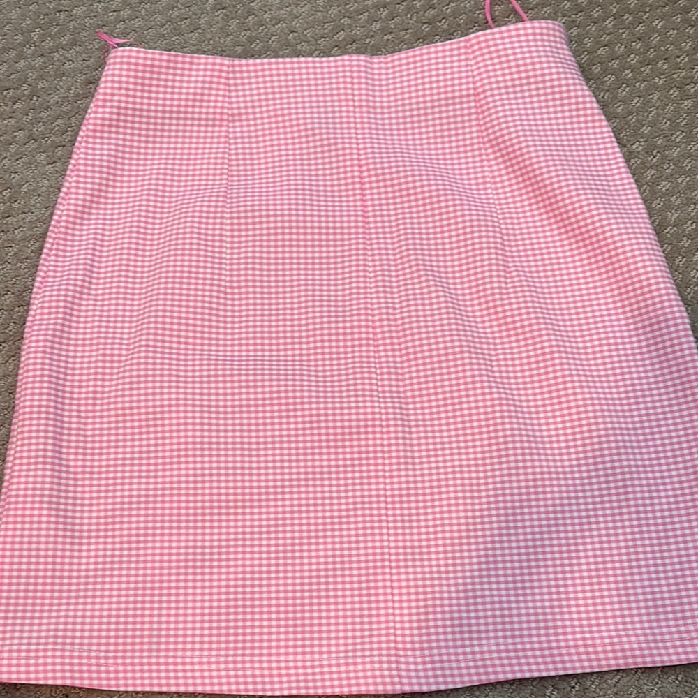 Topshop Pink and Purple Mini Pencil Skirt - Picture 4 of 4